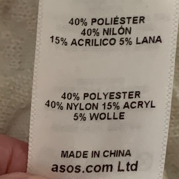 ASOS Ivory Cable Knit Pencil Skirt - Picture 7 of 14